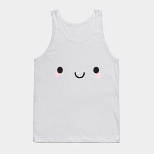 Kawaii Happy Face Tank Top